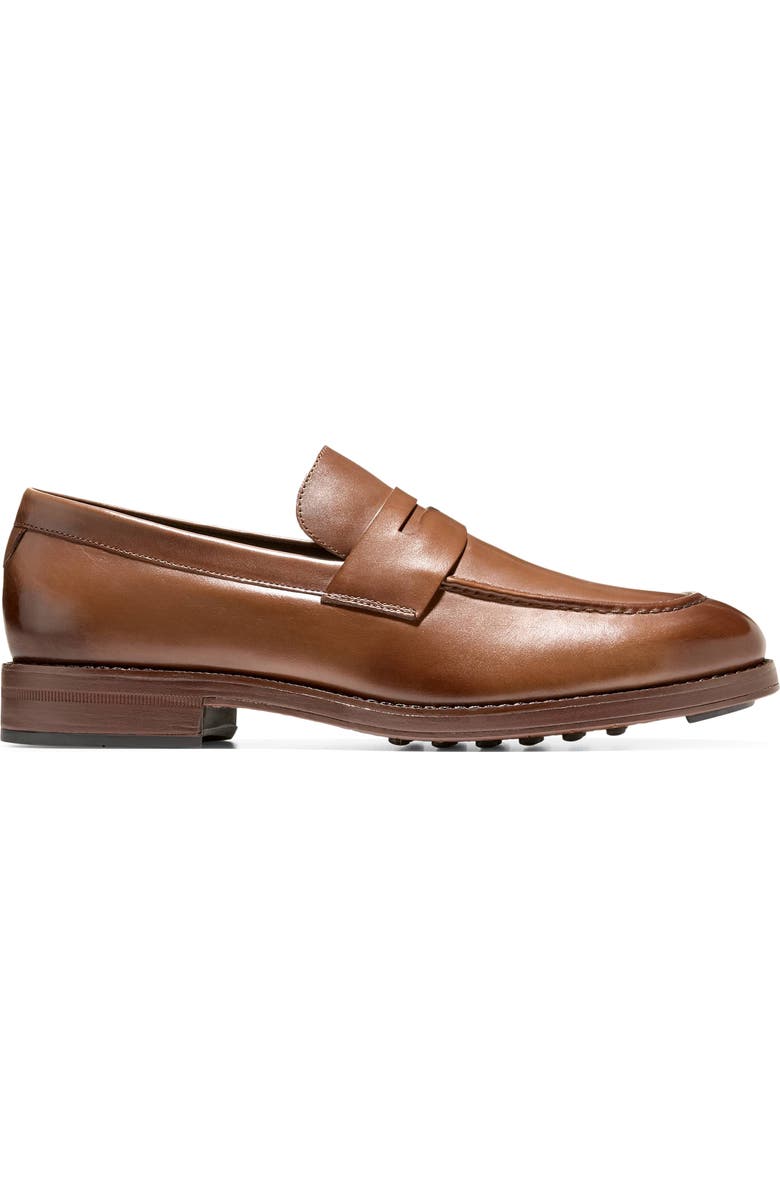 Cole Haan Ledley Grand Penny Loafer, Alternate, color, British Tan / Dark Natural