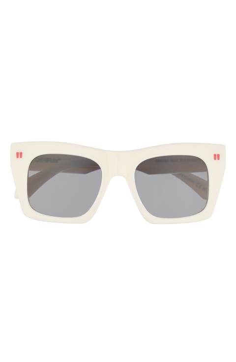 51mm Selma Square Sunglasses