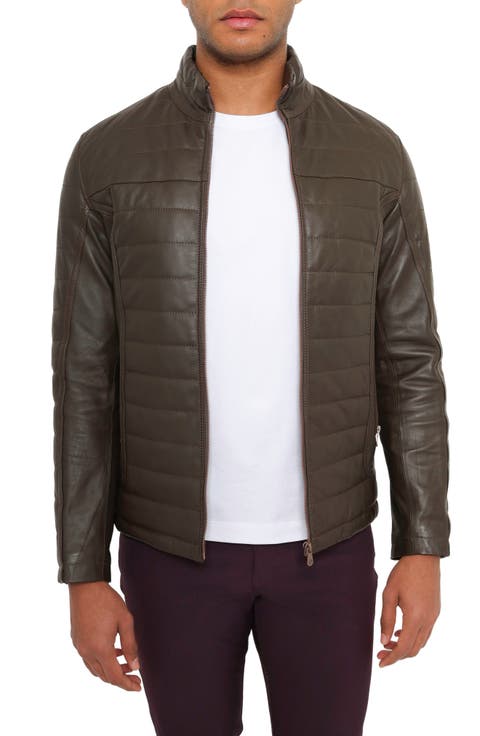 Quilted Leather Jacket