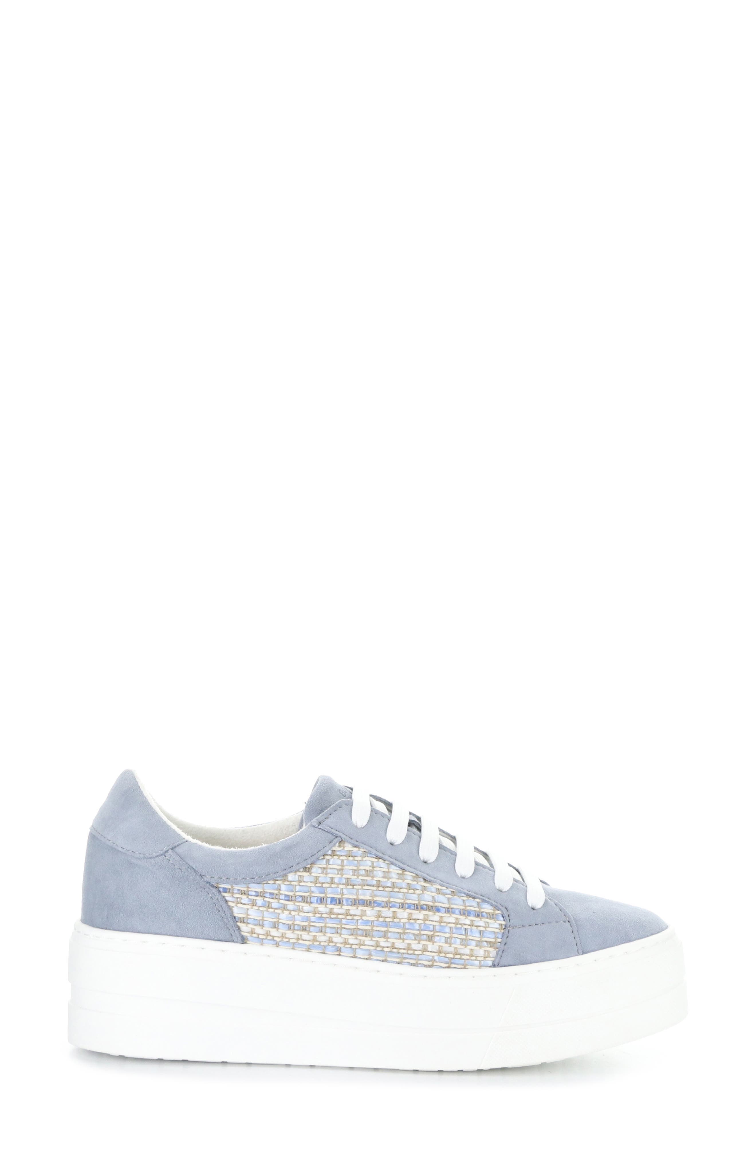 Mera Lace-Up Platform Sneaker, Alternate, color, SMOKE