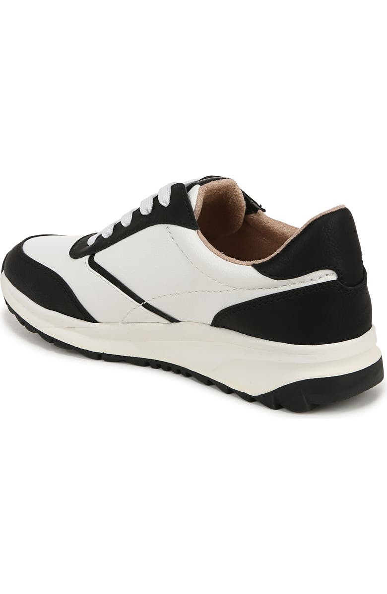 SOUL NATURALIZER Jackson Sneaker, Alternate, color, Black / White Faux Leather