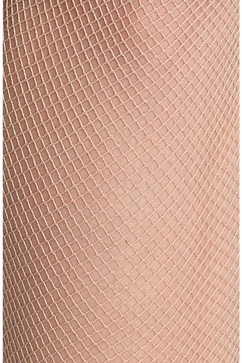 Tricot Fishnet Tights, Alternate, color, SABLE