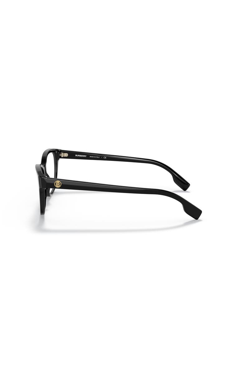 Burberry 53mm Cat Eye optical glasses, Alternate, color, Black