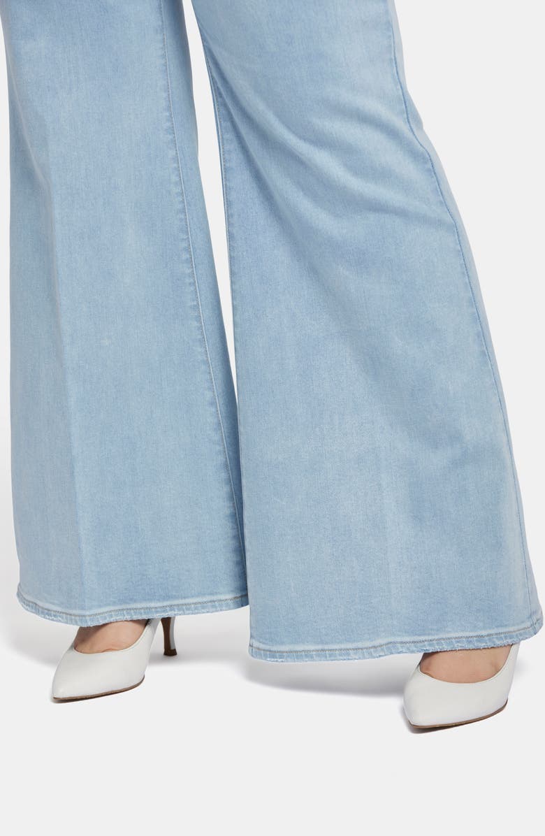 NYDJ Mia Palazzo High Waist Flare Jeans, Alternate, color, Westminster