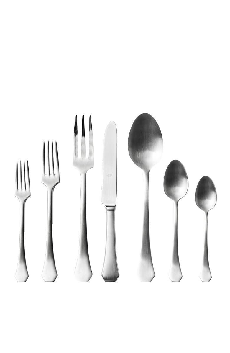 Mepra Moretto Flatware Set - 32 Pieces, Main, color, Ice