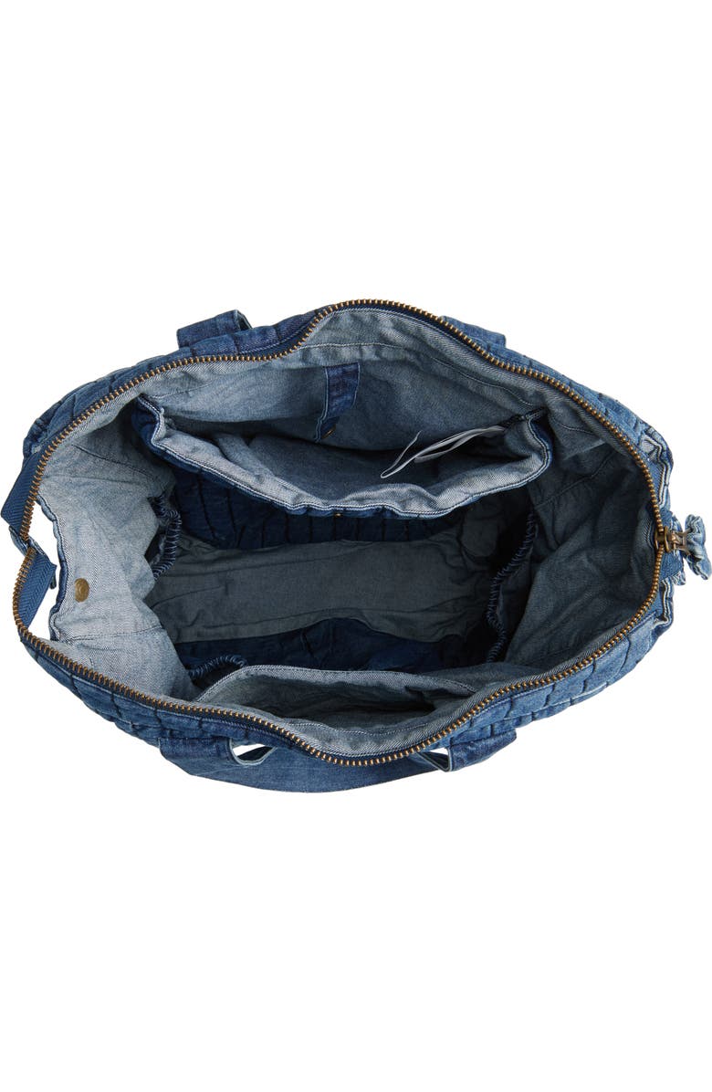 Pehr Convertible Denim Diaper Bag, Alternate, color,