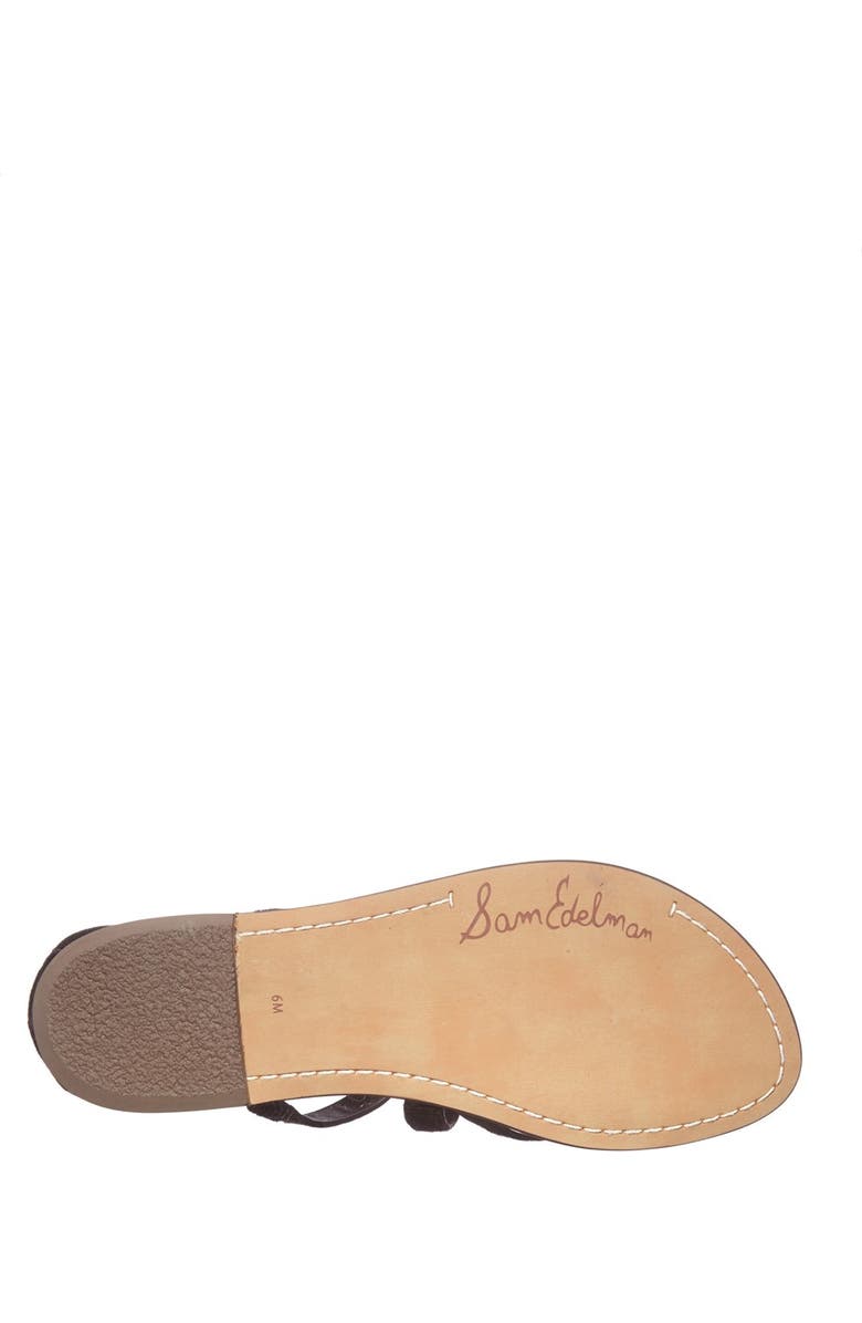 Sam Edelman 'Gilroy' Gladiator Thong Sandal, Alternate, color,