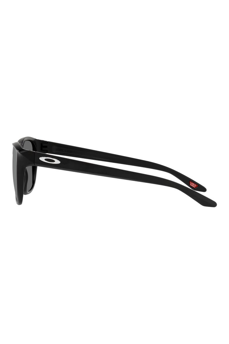 Manorburn 56mm Prizm™ Polarized Square Sunglasses, Alternate, color, MATTE BLACK