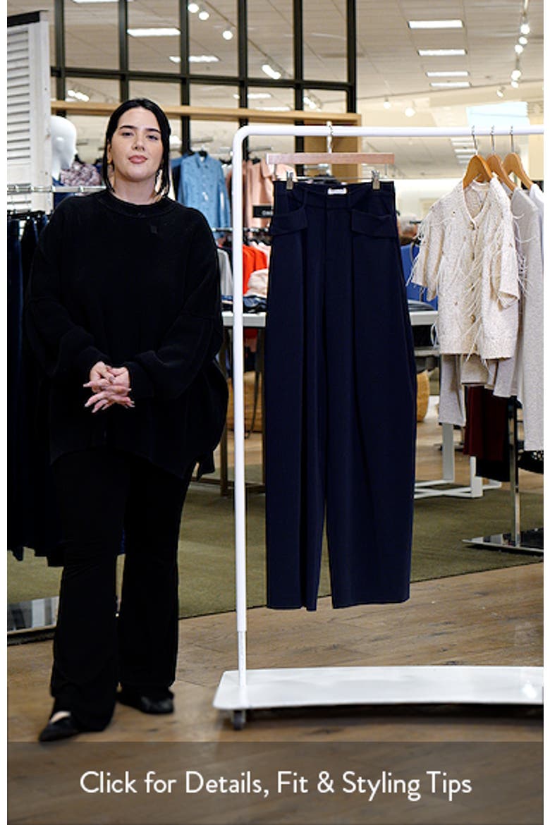 Leora Pleated Wide Leg Pants video