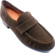 Gentle Souls Crew Woven Leather Loafer
