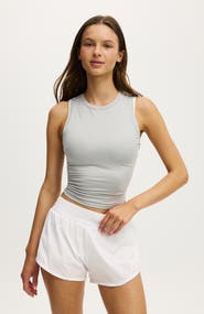 COTTON ON BODY Women's Active Open Back Muscle Tank