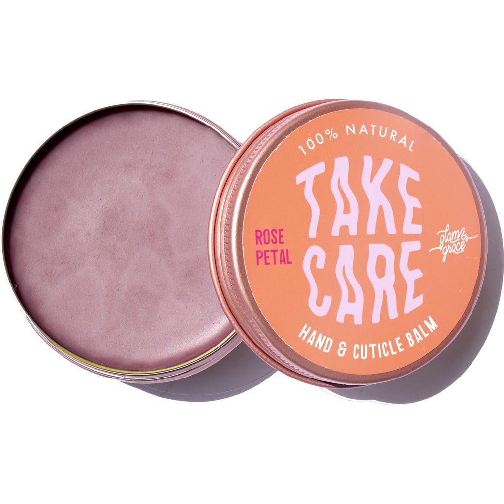 Glam & Grace Take Care Hand & Cuticle Balm In Pink