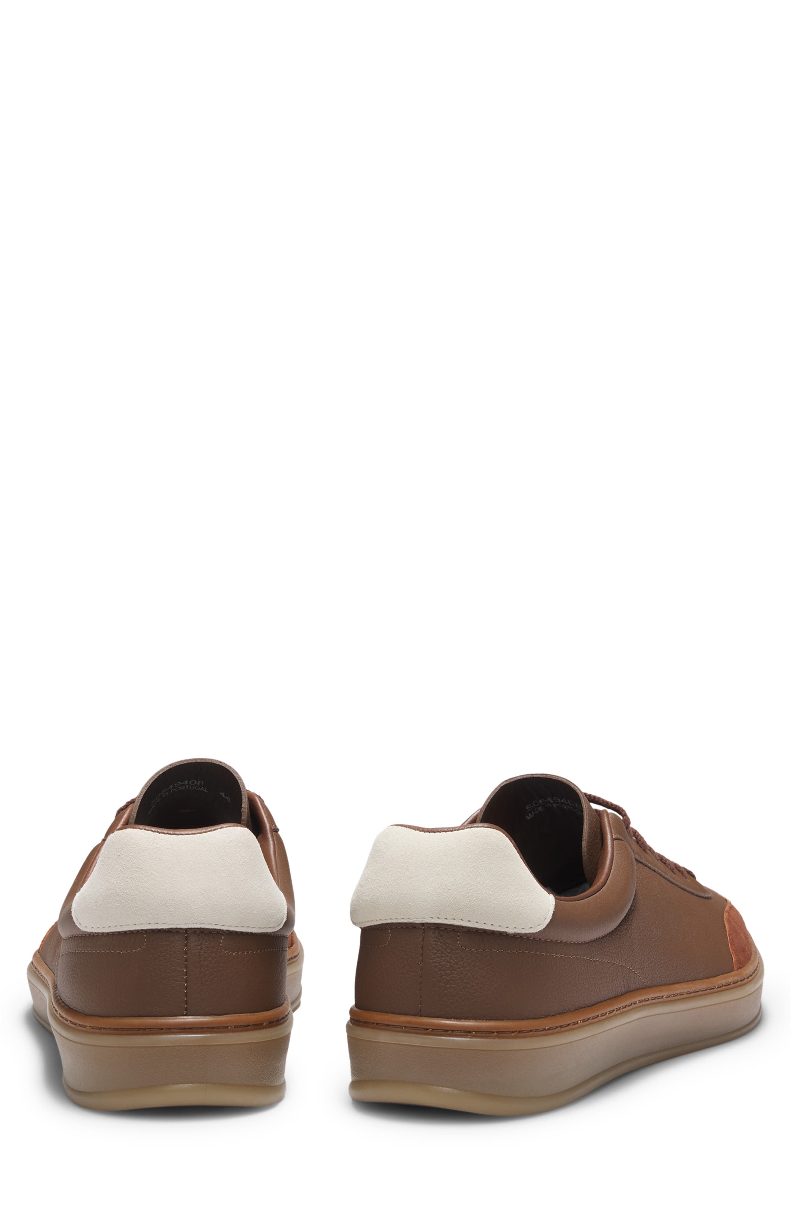 Zarek Low Top Sneaker, Alternate, color, BROWN