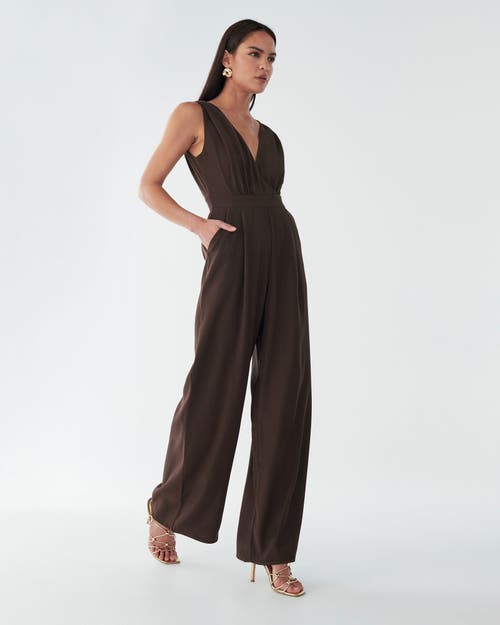 Bwldr Parker Jumpsuit In Brown