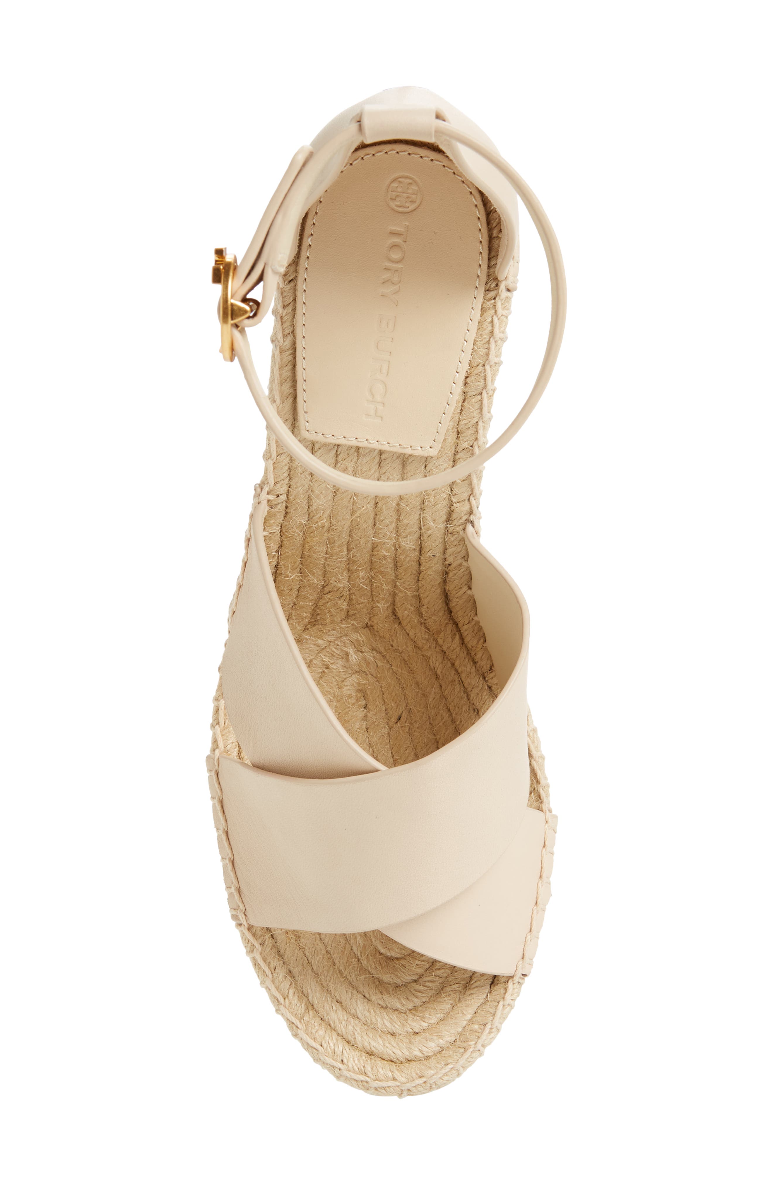 Tory Burch Selby Espadrille Wedge Sandal, Alternate, color, 