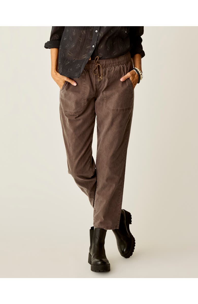 Carve Designs Zoe Twill Pant, Alternate, color, Espresso