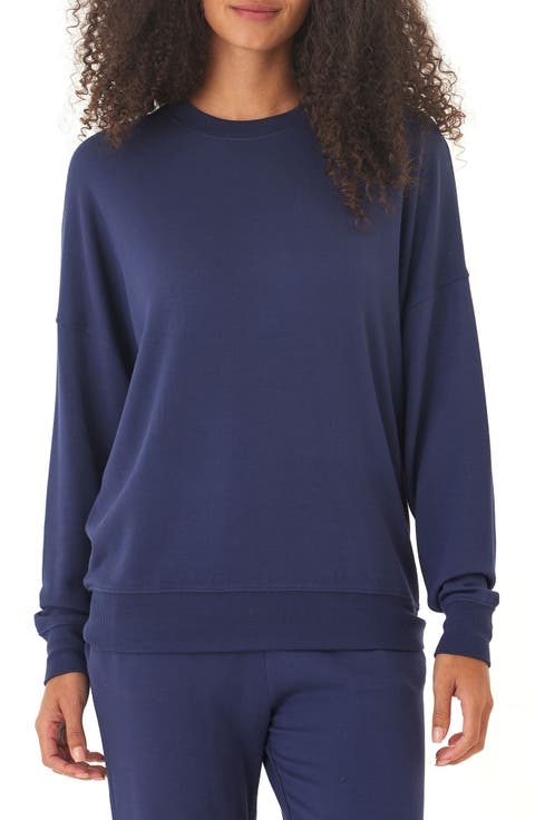 Cathy Boyfriend Feather Fleece Sweatshirt