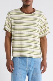Brain Dead Looped Stripe T-Shirt