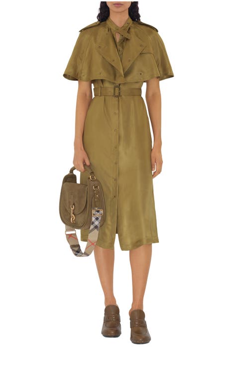 Viscose Trench Dress