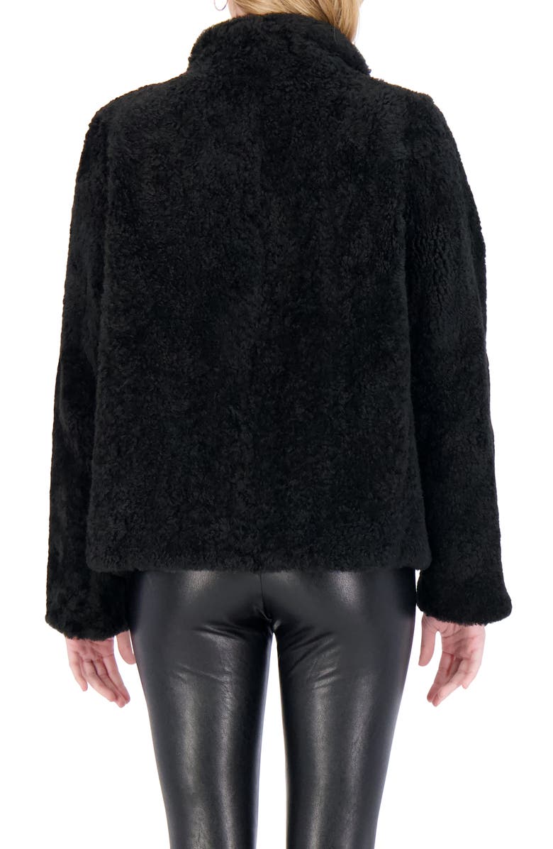 GORSKI Sheared Genuine Shearling Jacket, Alternate, color, Black