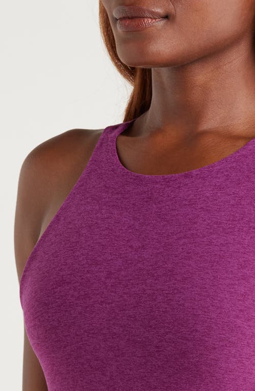 Beyond Yoga Spacedye Refocus Racerback Crop Tank In Pink