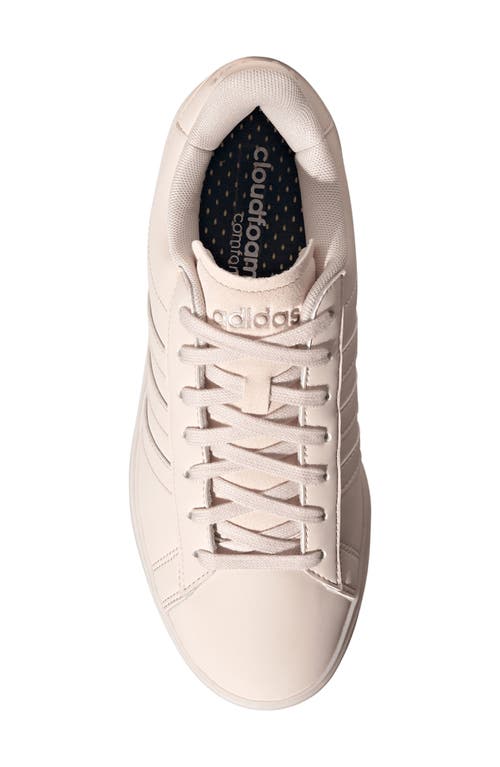Adidas Originals Adidas Grand Court 2.0 Sneaker In Mauve/mauve/champagne Met.