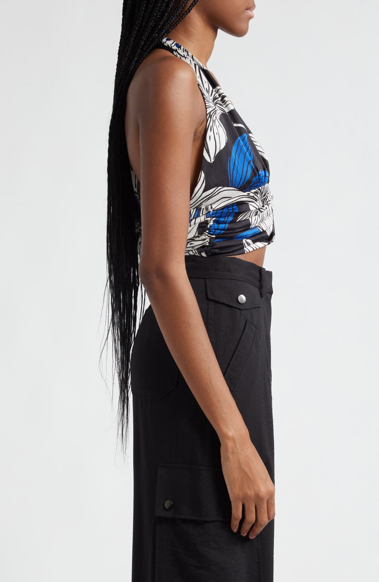 Ramy Brook Milan Floral Halter Top, Alternate, color, 