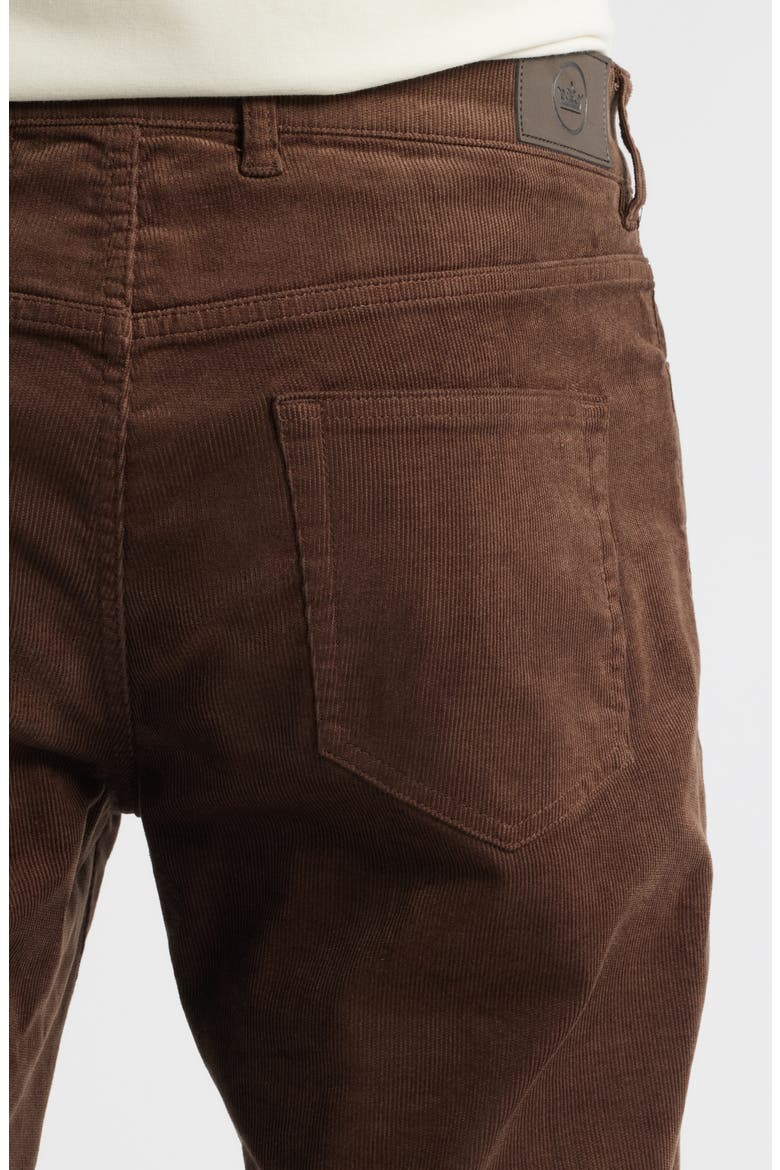 Superior Soft Corduroy 5-Pocket Pants, Alternate, color, FRENCH PRESS