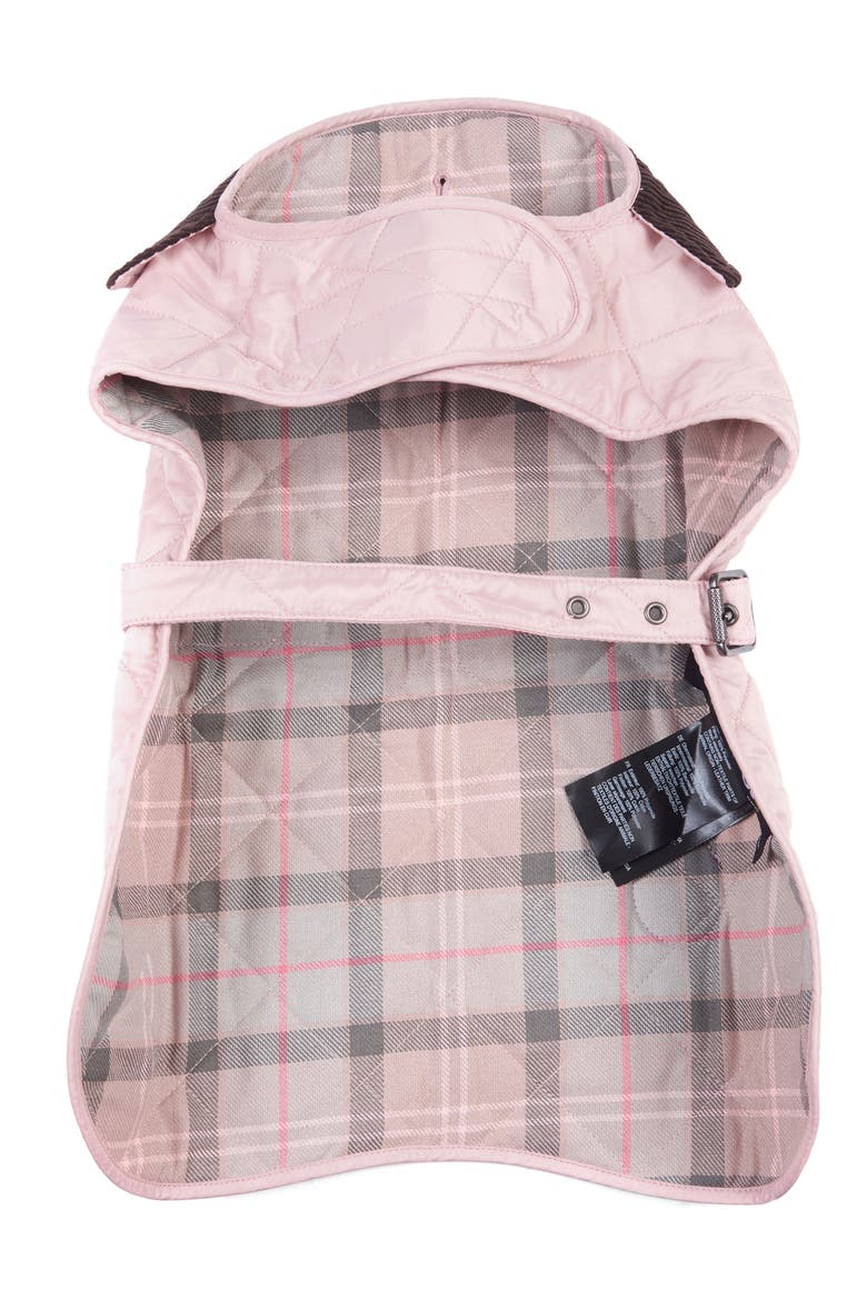 Quilted Dog Coat, Alternate, color, PINK