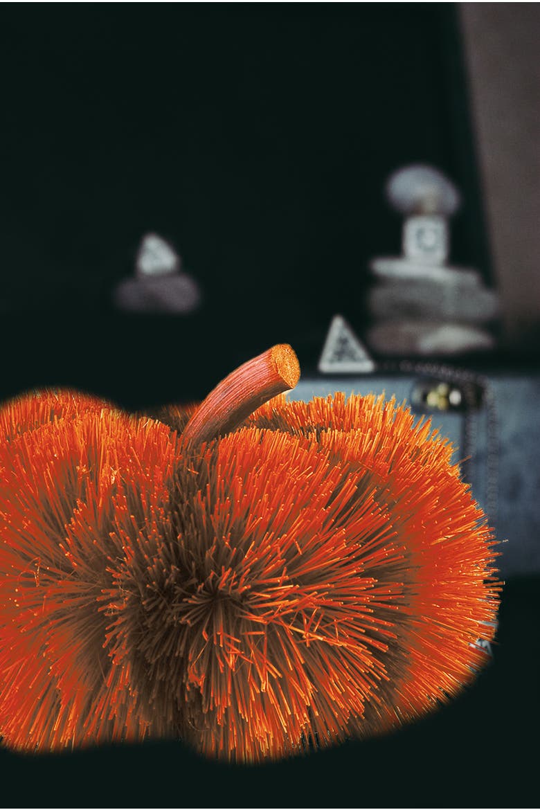 Buri Pumpkin Fall Figurine Small Set of 2, Alternate, color, Orange