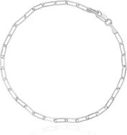 The Lovery Fine Jewelry Mini Paperclip Bracelet