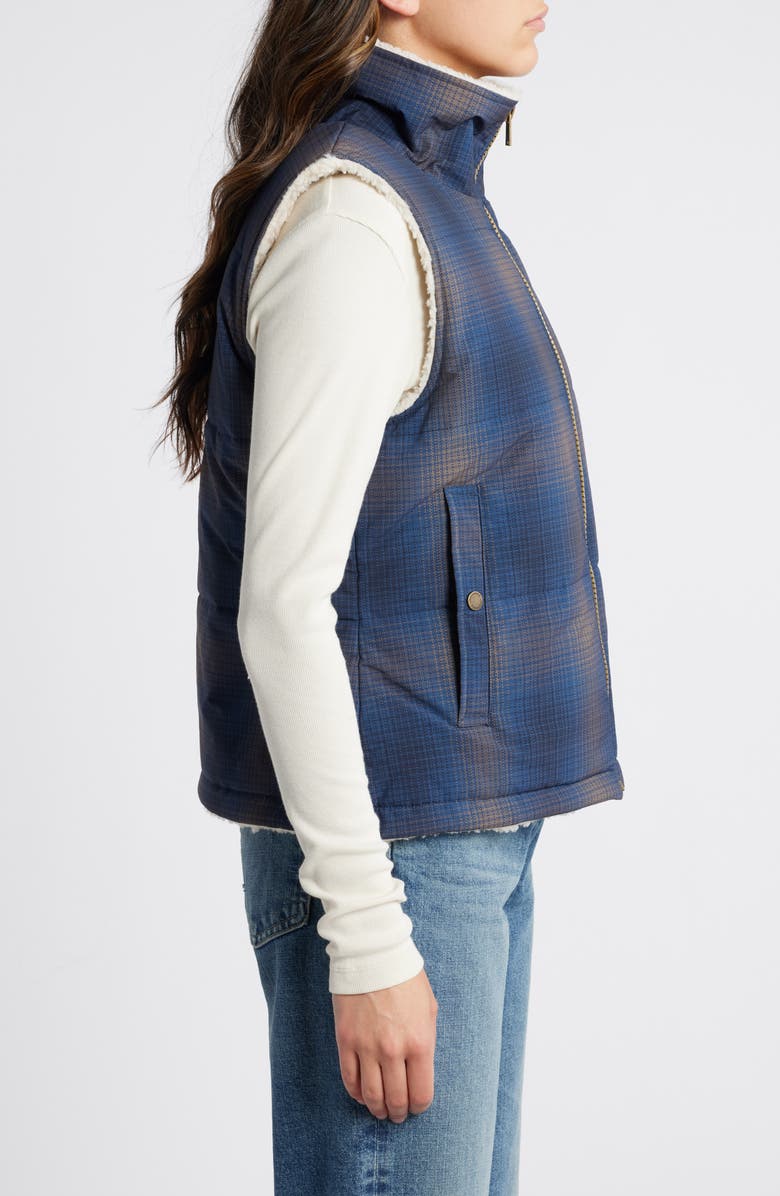 Pendleton Hemlock Plaid Quilted Vest, Alternate, color,