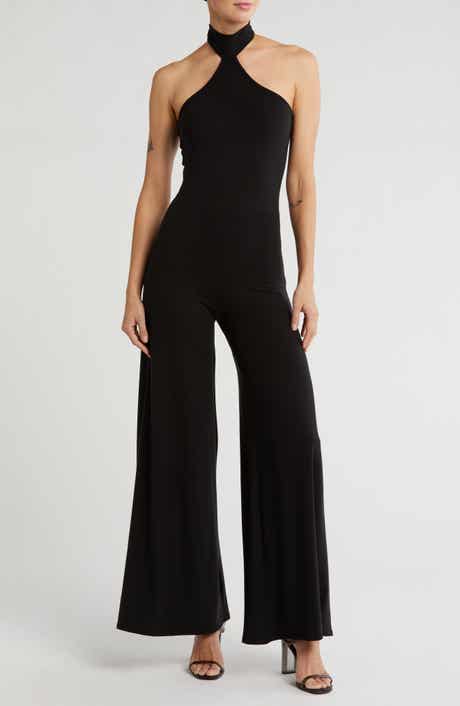 GO COUTURE Halter Neck Jumpsuit