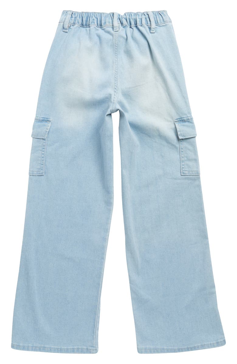 YMI Kids' Millie Wide Leg Skater Jeans, Alternate, color, 