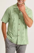 Tommy Bahama Palm Fresco Beach Border IslandZone® Camp Shirt