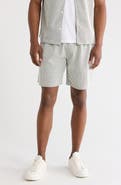 FLEECE FACTORY Rib Stripe Shorts