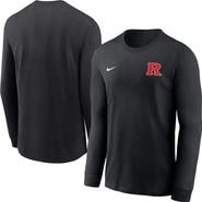 Nike Men's Nike Black Rutgers Scarlet Knights Legend Dri-FIT Long Sleeve T-Shirt
