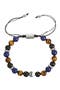 Men's Luca Agate Beaded Slide Bracelet