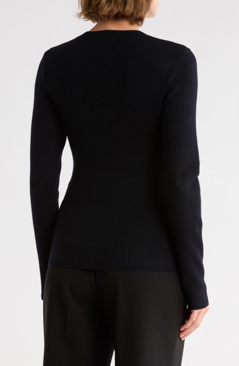 rag & bone Annalise Crewneck Sweater, Alternate, color, Salute