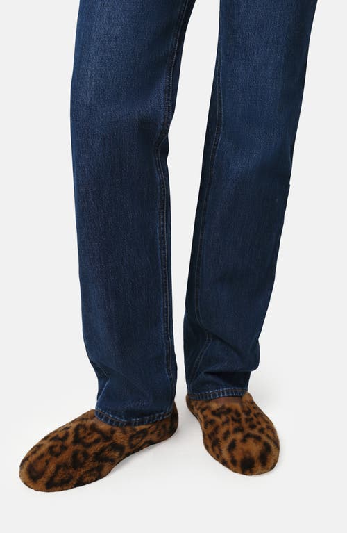 Apparis Magda Pluche™ Faux Fur Slipper In Brown