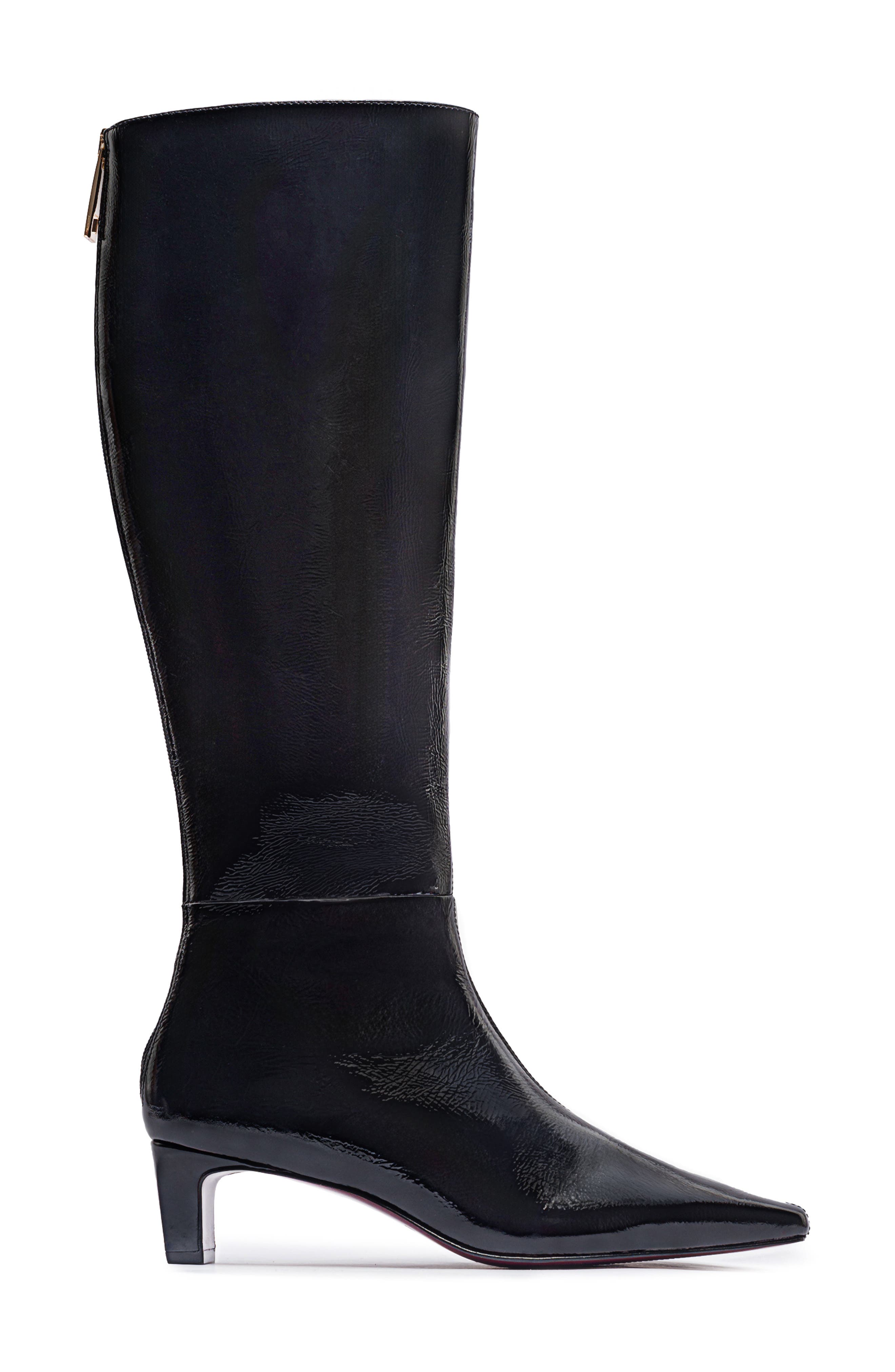 Eton Knee High Boot, Alternate, color, BLACK LAZIO S-PULL UP