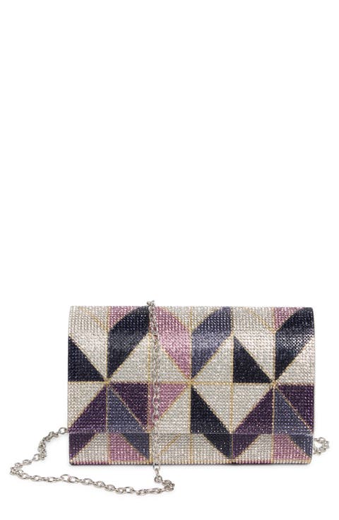 Alexis Rhinestone Crossbody Clutch