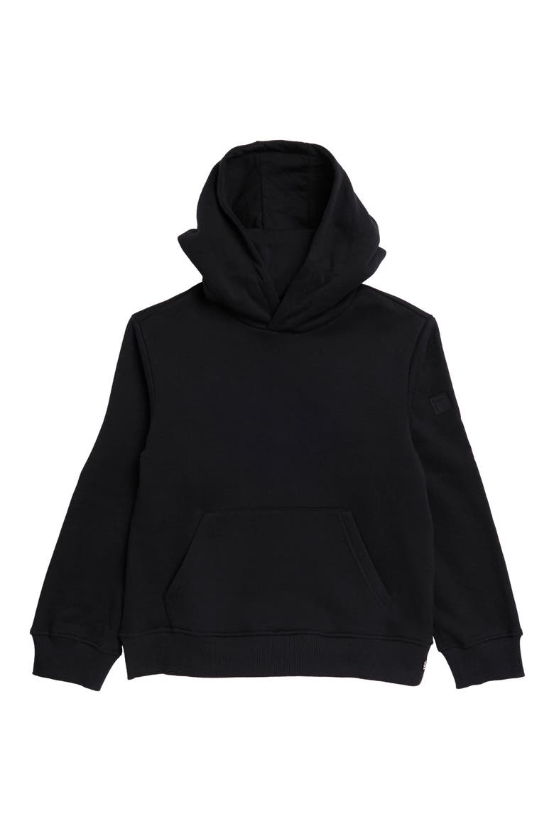 Kids' Essential Hoodie, Main, color, BLACK