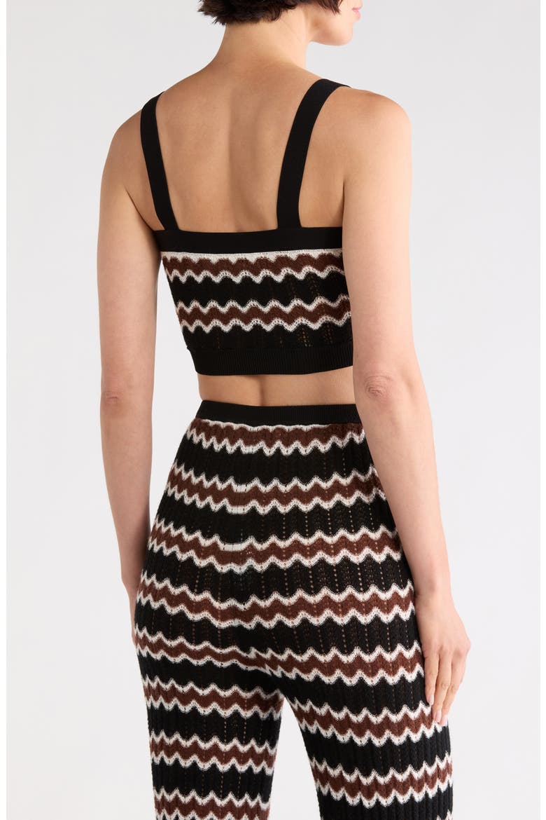 Stephanie Crop Sweater Tank, Alternate, color, BLACK/ COFFEE GRIND/ MULTI
