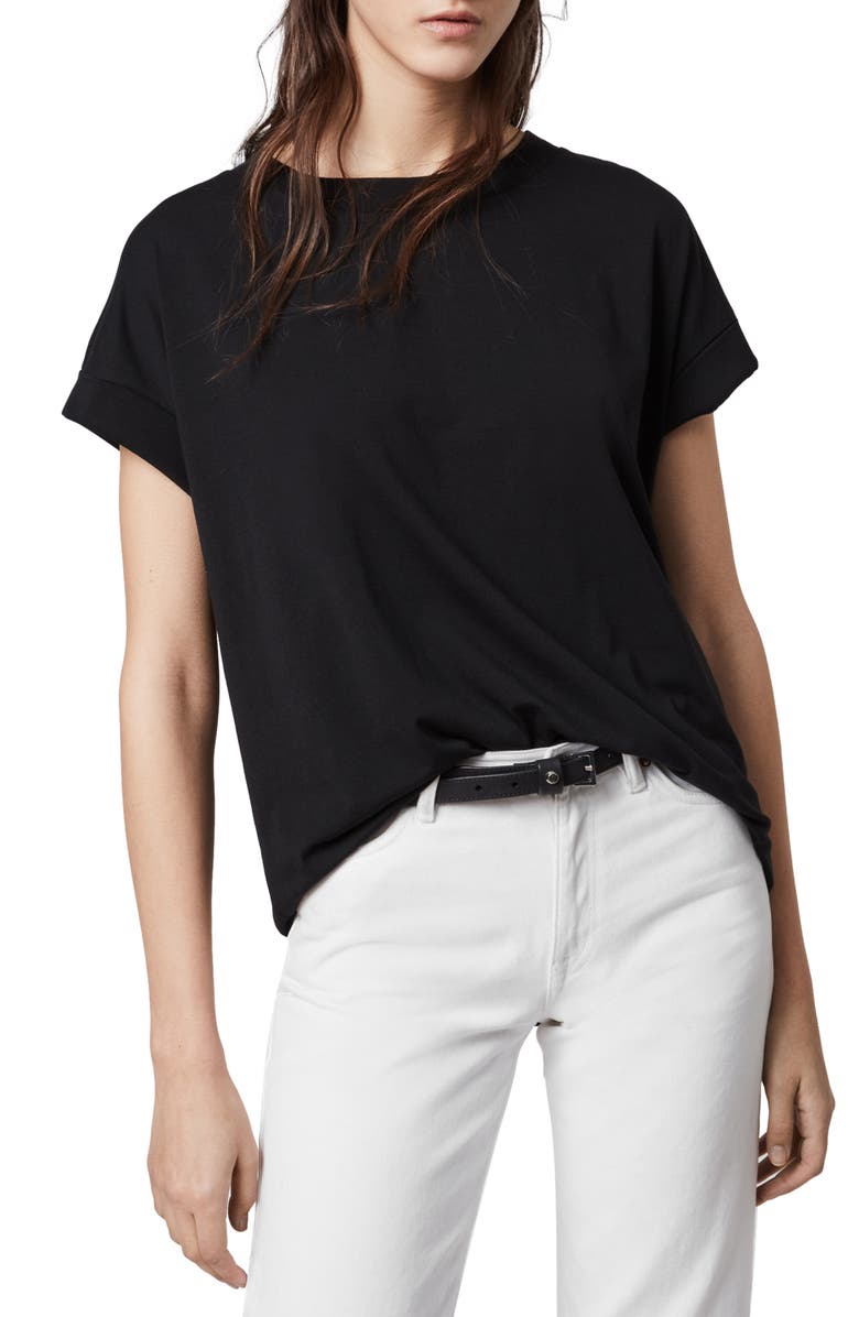 AllSaints Imogen Boy T-Shirt, Main, color, 