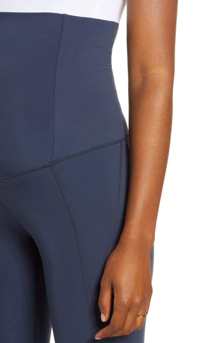 Girlfriend Collective High Waist Full Length Maternity Leggings, Alternate, color, 