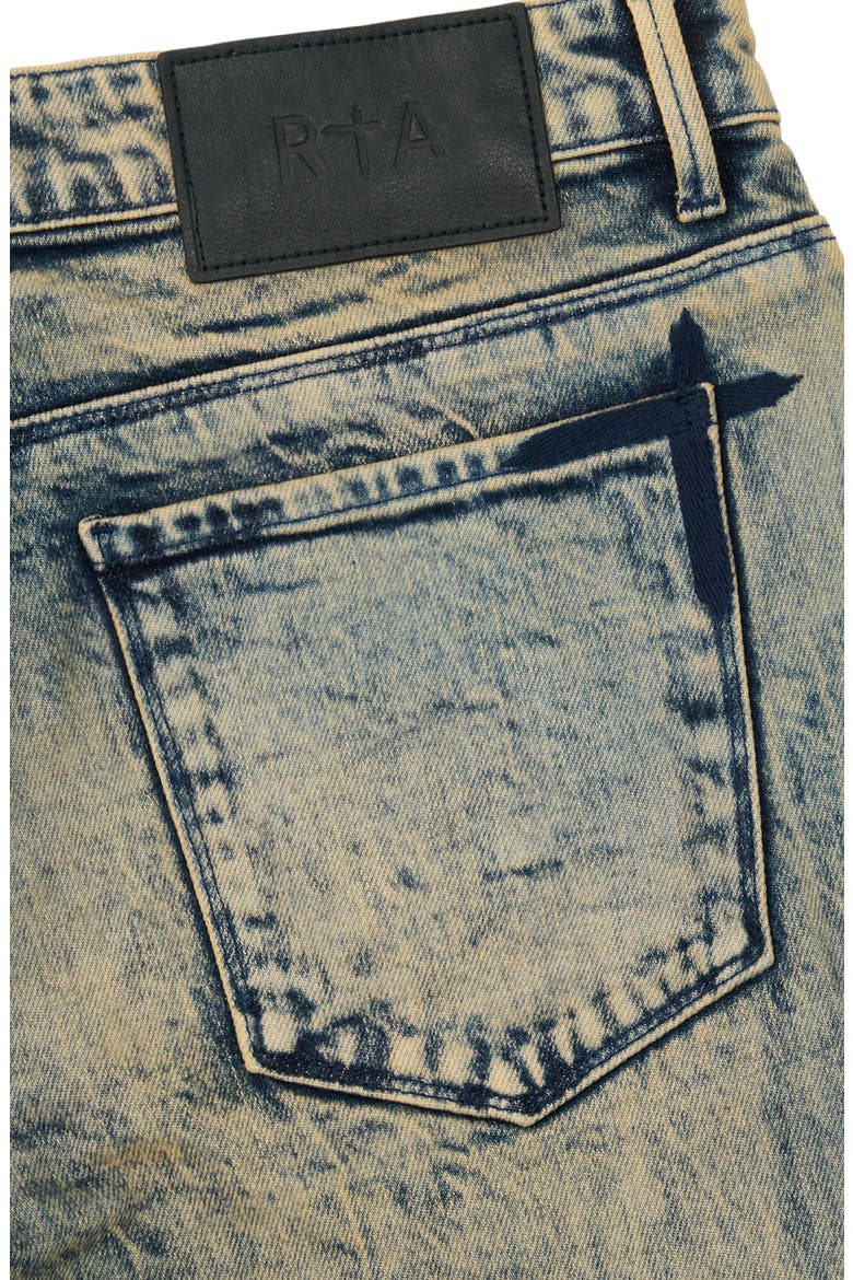 Bryant Tinted Skinny Jeans, Alternate, color, AQUA MARBLE