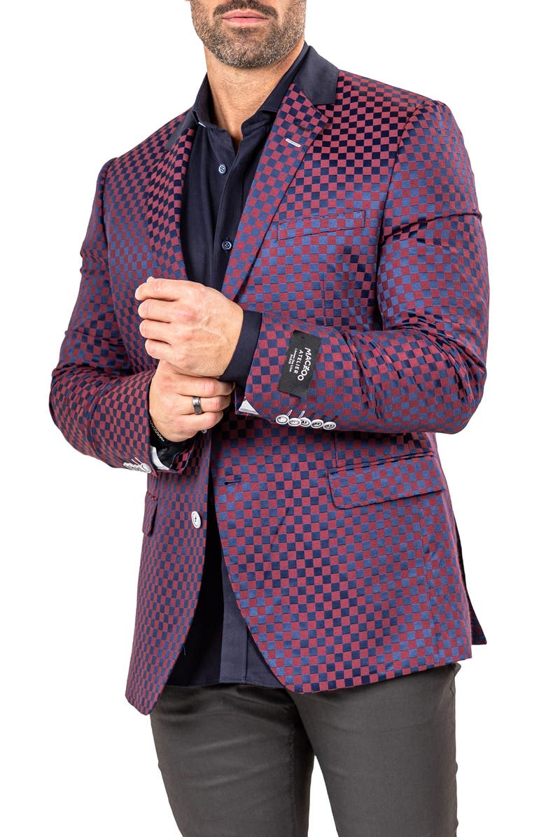 Maceoo Socrateevo Martyr001 Sport Coat, Alternate, color, Red