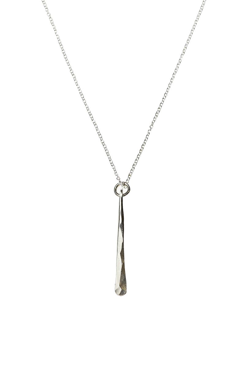 Nashelle August Duster Pendant Necklace, Main, color,