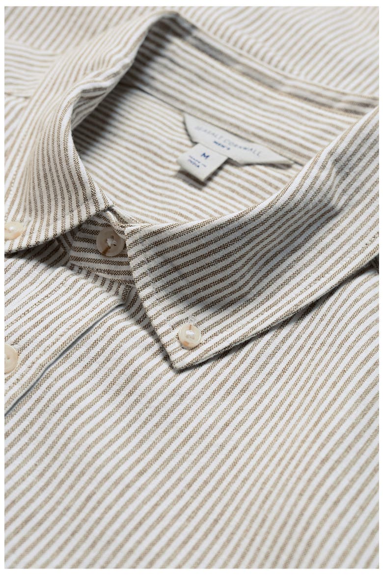 Jenken Stripe Organic Cotton Button-Down Oxford Shirt, Alternate, color, WOODCHOPPER CREEK